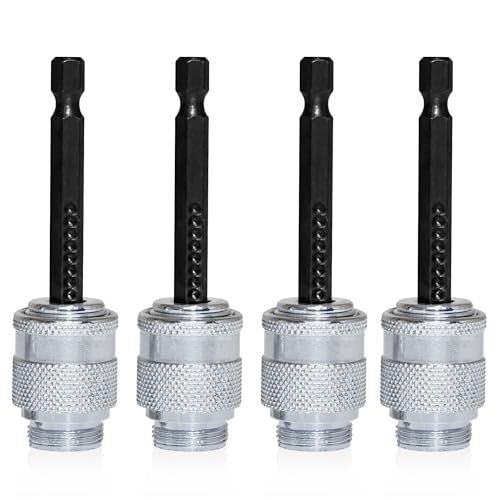 Tiges de connexion pour perceuse pour fixer vos adaptateurs à dénuder sans effort - 2