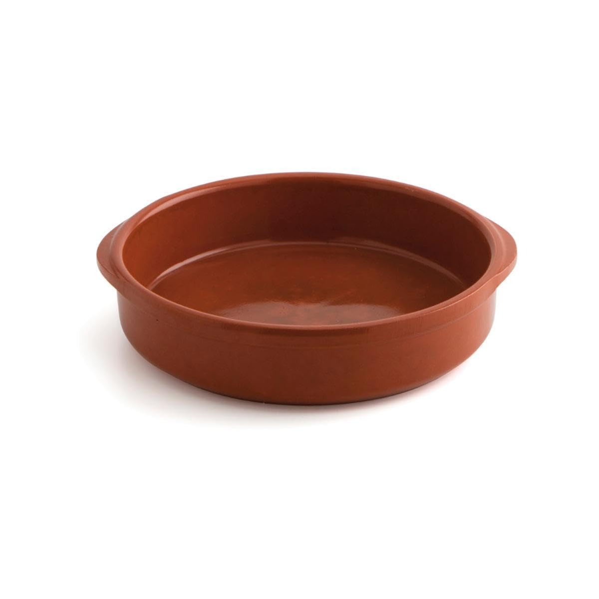 Casseruola in terracotta con manici 28 cm, 2,5 litri, Miele