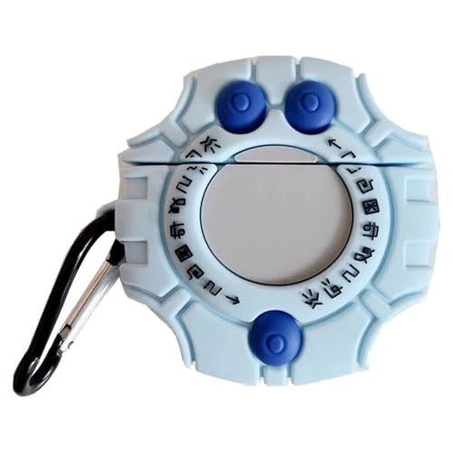 JRCYVTA Funda para Airpods Pro 2019/Pro 2 Gen 2022, diseño de Digimon Monster Digivice de dibujos animados 3D, funda protectora de silicona suave para auriculares Apple Airpods (Airpods Pro 2)