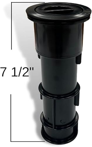 Miniatura 2 de DPM - Soporte para sombrilla de piscina profesional de alta calidad con funda para sombrilla y tapa central, fabricado en Estados Unidos, compatible