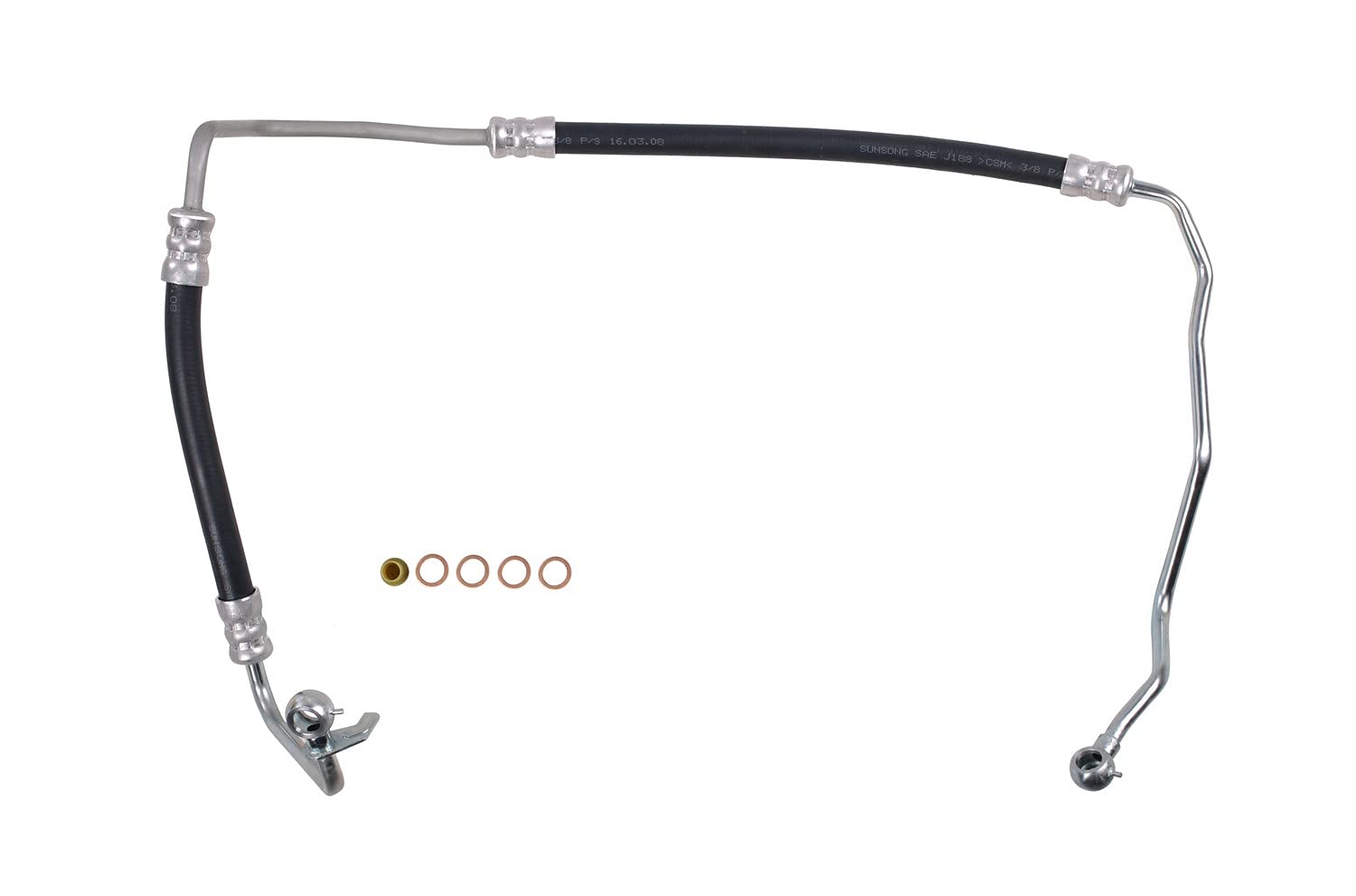 Amazon.com: Sunsong 3402757 Power Steering Pressure Line Hose 