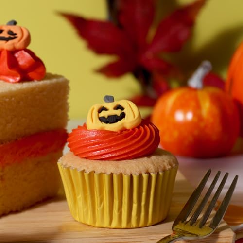 PME Halloween Edible Sugar Decorations - Pumpkins (Set of 12) - Image 2