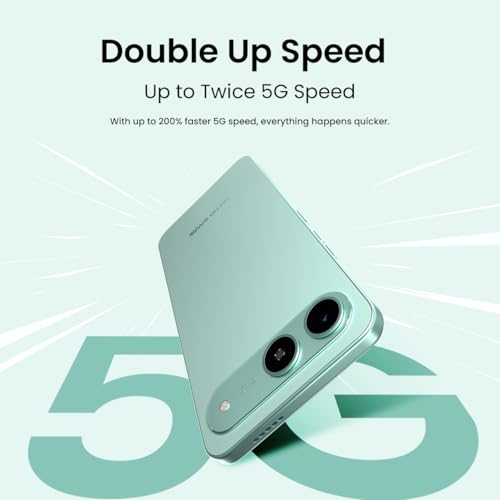 Image of Tecno Spark GO 5G (Turquoise Green, 4GB+128GB) | Slimmest Smartphone with 6000mAh Battery | Ella AI with Indian Languages Support* | IP64 Dust and Water Resistant