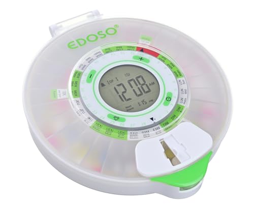 Pilulier électronique intelligent automatique avec 9 alarmes par jour