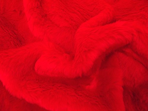 Peluche courte Care Bear imitation fourrure rouge de qualité supérieure