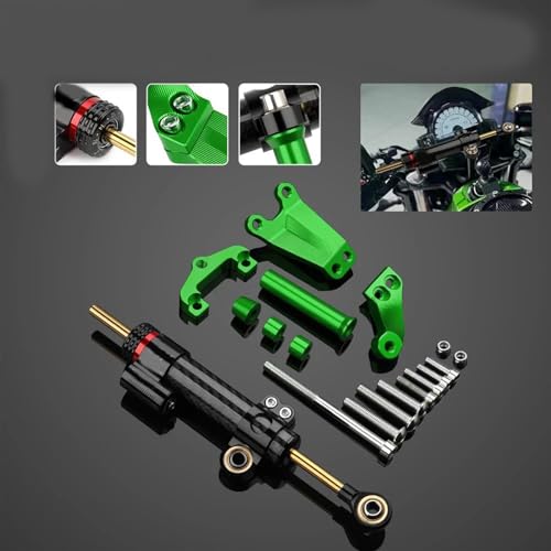 Support d'amortisseur de direction en carbone pour Kawasaki ER6N 2012-2016