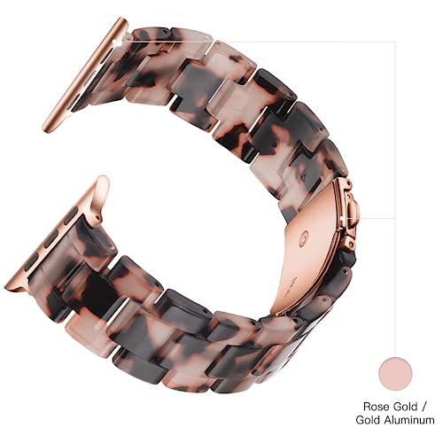 Image of Light House Apple Watch Bands-Fashion Lightweight Resin iWatch Bands for Women Men 38mm /40mm /41mm /42mm(Series 11 10), 49mm /46mm /45mm /44mm /42mm(S 3 2 1), Compatible with Apple Watch Series 11 SE 10 9 8 7 6 5 4 3 Ultra