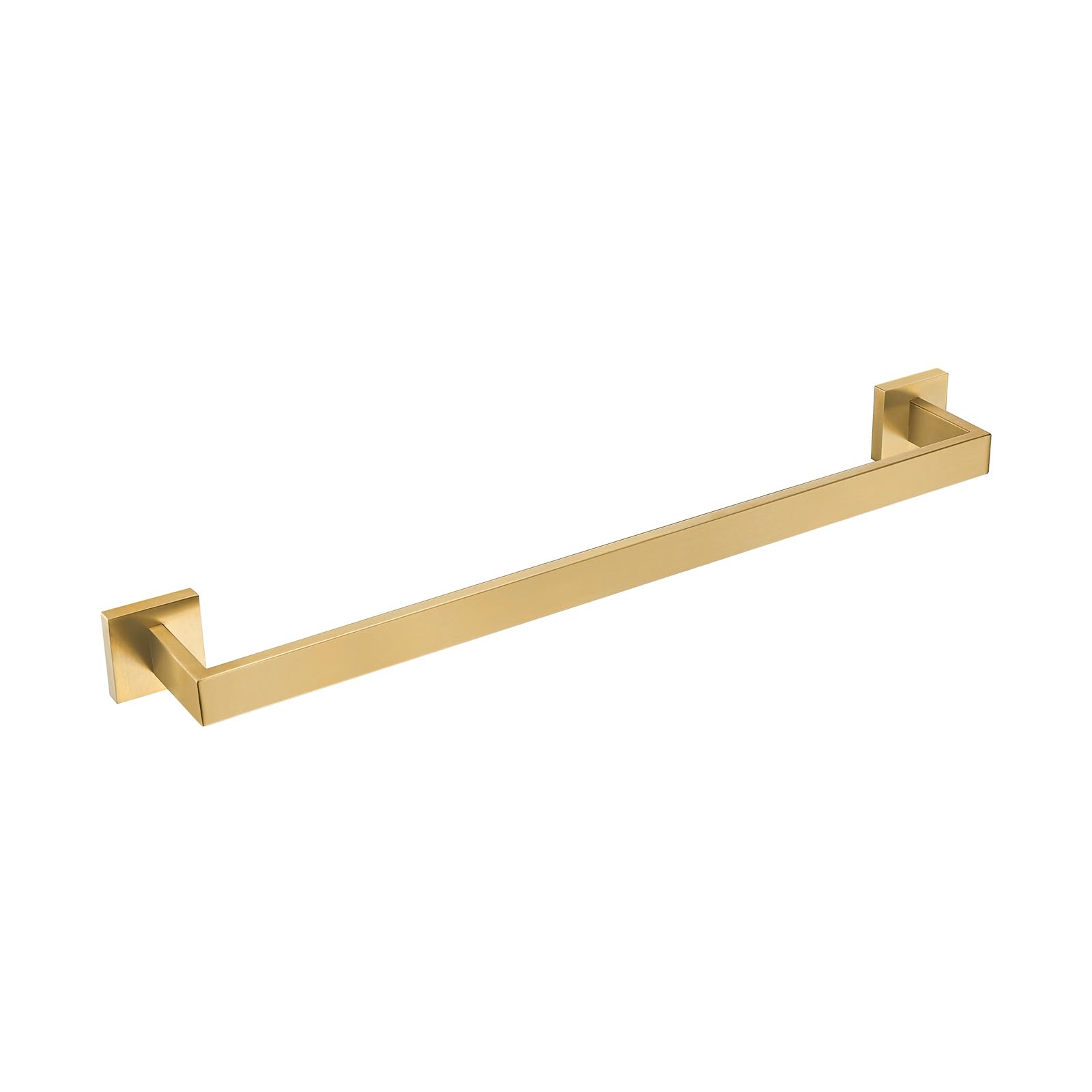 BANOLUX Bathroom Towel Holder for Bathroom Wall Thicken 22 Inch Single Towel Racks for Bathroom, Bathroom Accessories Heavy Duty Wall Mounted Towel Bar, Brushed Old Gold