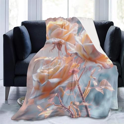 Couvertures polaires canapé lit double couverture flanelle douce - 4