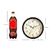 KECYET Wall Clock, Vintage Wall Clocks Battery Operated Quartz Silent Non-Ticking 8 Inch Retro Rustic Style Clock Decorative for Kitchen,Bathroom Home Office (Bronze)