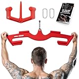 MOST GRIP LAT Pull Down Bars Set, Triangular Stability LAT Pulldown Attachments...