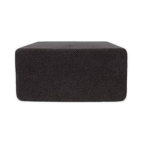 Soundskins Speaker Cover for Sonos Play 3 - Charcoal Black | Premium Knitted Fabric | Custom Fit Speaker Cover | Acoustic Transparency for Perfect Sound Cover