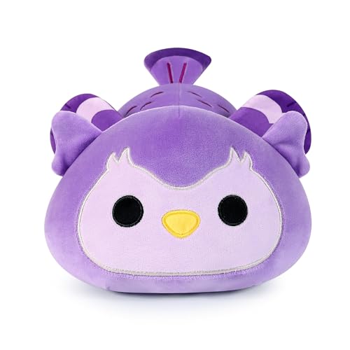 Onsoyours Cute Owl Plushie, Soft Stuffed Owl Squishy Plush Animal Toy Pillow for Kids (Purple Owl, 12\") - Thumbnail 2