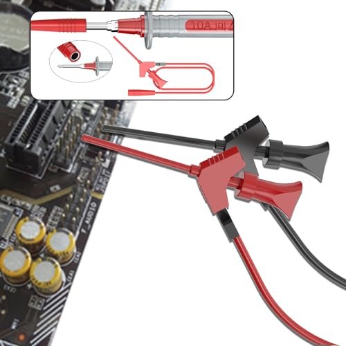 image for Goupchn Silicone Multimeter Test Leads Kit 25PCS with Replaceable Gold