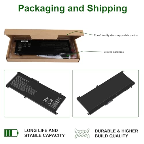55.67Wh SA04XL Laptop Battery for HP Envy X360 15-DR 15-DR0010TX 15T-DR000 by TREE.NB - Used condition - Image 8