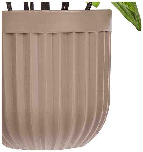 amazon basics Artificial Plants with Pot| Realistic Appearance | Durable Plastic | Versatile Use | No Maintenance | Home Decor | 10 cm X 24 cm (Pack of 4) - Image 8