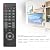 NH310UP Replace Remote Fit for Emerson LCD LED TV NH305UD LF320EM5F LF320EM4A LC320EM3FA LE190EM3 LE220EM3 LE320EM3 LC391EM4 LF391EM4F LF320EM4F LE290EM4F LF501EM5F LE240EM4 LF551EM5