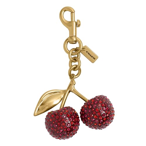 Small Crystal Cherry Bag Charm