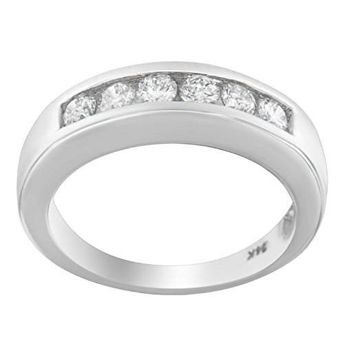 Original Classics 14K White Gold Round-Cut Diamond Ring (3/4 Cttw, H-I Color, I1-I2 Clarity) - Size 7-1/4