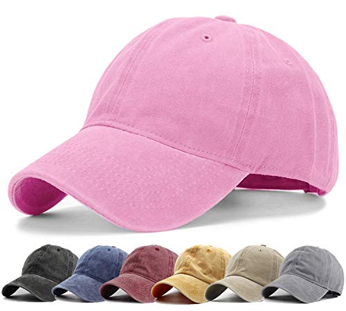 Image of HH HOFNEN Baseball Cap Washed Cotton Unstructured Vintage Hat for Men Women