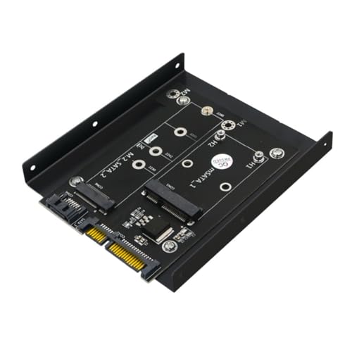 Caja externa transparente para mSATA y SSD Artibetter miniatura 1