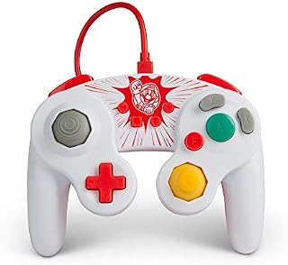 PowerA Wired Controller for Nintendo Switch  GameCube Style Mario