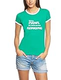  Mein Dirndl ist noch in der Reinigung ! Damen Ringer Oktoberfest Wiesn T-Shirt Green_RIGI Ringer Gr.XL