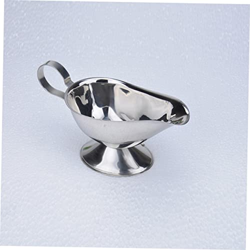 SHOWERORO Pratos De Molho De Aço Inoxidável Servidor De Molho De Salada Molheira De Metal Molho Derr