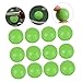 KESYOO 12pcs Glossy Footballs for Table Game Soccer Table Balls Desk Ball Game Accessories Perfect Replacement for Most Regular Football