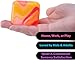 Schylling NeeDoh Nice Cube Swirl - Sensory Toy with a Super Solid Squish - Unique, Swirling Color Blend - Ages 3 and Up - Color May Vary - 2 Pack