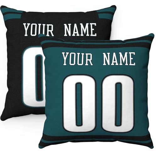 Image of ANTKING Philadelphia Throw Pillow Custom Any Name and Number Personalized Gift for Men Women Boys
