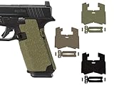 NDZ Performance Decal Grip Tape for Ruger RXM Full-Size Frame – Laser-Cut Adhesive Wrap Around Grip Enhancement for Improved Traction & Control – Made in USA – Black