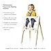 Stokke Steps Baby Set, White - Transform Stokke Steps Into Comfortable High Chair - Suitable for Baby from 6 Months - Includes 5-Point Safety Harness - Tool Free, Adjustable & Ergonomic