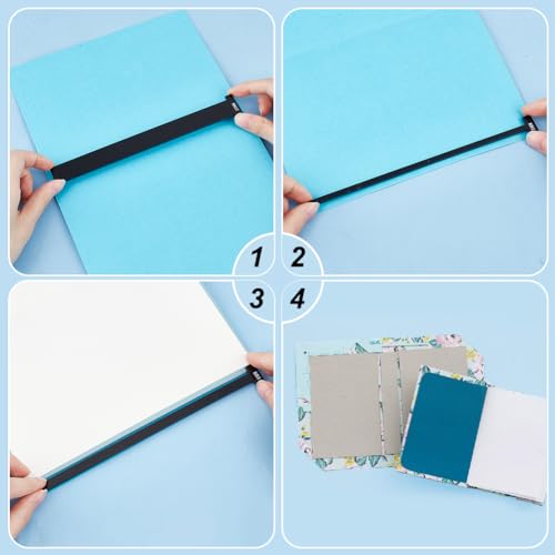 BENECREAT 10pcs Acrylic Bookbinding Spacer Tools Handmade Tools Bookbinding Supplies - Image 4