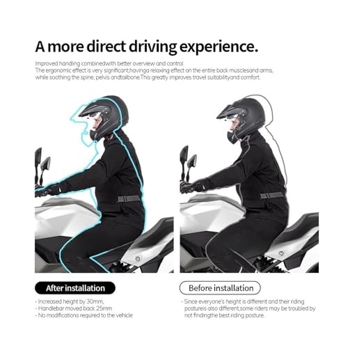 Réhausseur guidon moto F900GS ADV adaptateur d'extension pour les longs roadtrips
