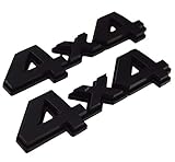 PartsTo 4x4 Decal Emblem with Adhesive for Toyota Tacoma Hilux Tundra SUV Truck Tailgate Fender