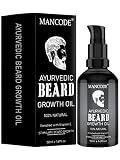 MAN Ayurvedic Beard Growth Oil - 50ml | Advanced Beard Growth Oil for Men | Stimulate Beard Growth |