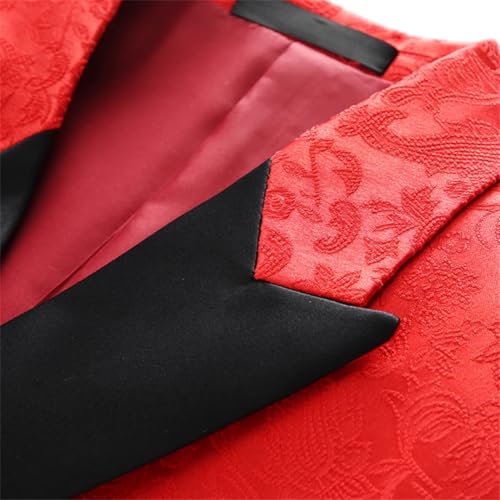 Men's Double Breasted Suit 2 Piece Wedding Party Dress Coat Trousers Terno Tuxedo Sets3