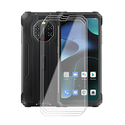 KJYF Verre Trempé pour Blackview BV8800 (6.58"), [3 Pièces] Film Protection Ecran en Verre trempé, Anti Rayures, sans Bulles, pour Blackview BV8800 Vitre Protection Cover