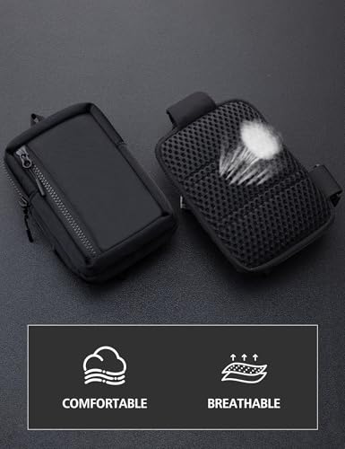 Peicees Mini Sling Bag for Men Women Crossbody Bag Travel Running Phone Daypack Shoulder Bags3