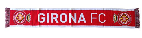 GIRONA FC bufgir Sciarpa Telaio, Rosso/Bianco, 140...