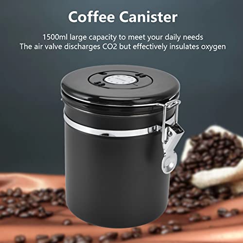 Envase hermético para café de acero inoxidable 1500 ml miniatura 5