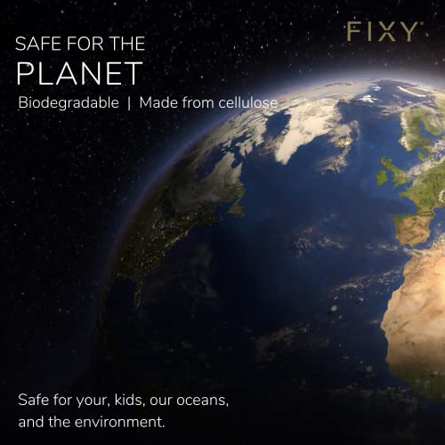 Fixy Eco Friendly Biodegradable Glitter - Ultra Fine Cosmetic Grade Glitter For Makeup, Face, Hair, Body, Crafts & More - 70G Total - Set Of 7 Stunning, High Pigment Colors - Handmade In California #TOP5