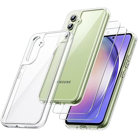 JETech 2 in 1 Clear Case for Galaxy A54 5G Cover