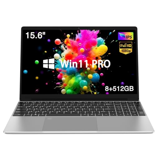 Celeron N5095 - Laptop de 15.6 pulgadas Win 11 Pro para...