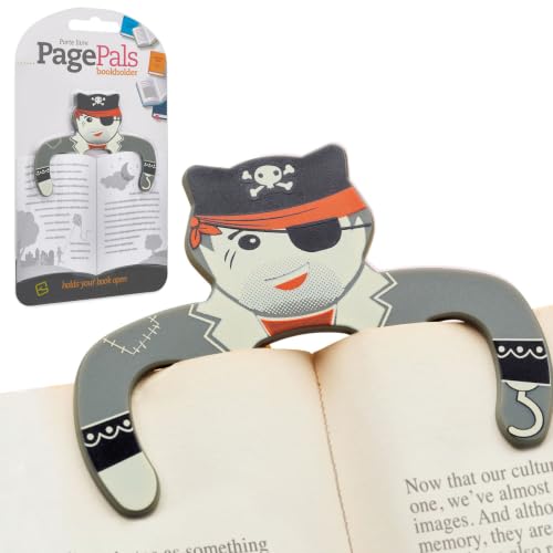 Page Pals Bookmark Bookholder | Page Holder | Music Holder Clip | Music Paper Holder | Magazine, Cookbook | Reading in Bed at Home | Office, Desk, Kitchen Use | Novelty Reading Gift Idea