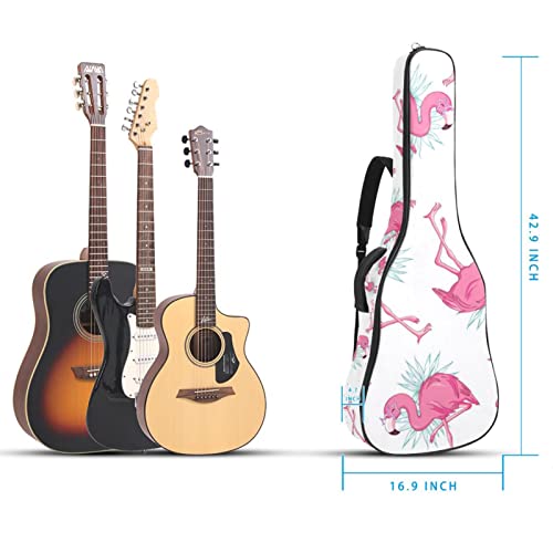 Fish Circle Étui rembourré pour guitare classique acoustique, Multicolore 02, 42.9×16.9×4.7 in, Organiseur de sac - Les Beatles, Paul McCartney, John Lennon, RIngo Starr, George Harrison Fish Circle Étui rembourré pour guitare classique acoustique, Multicolore 02, 42.9x16.9x4.7 in, Organiseur de sac – Image 6