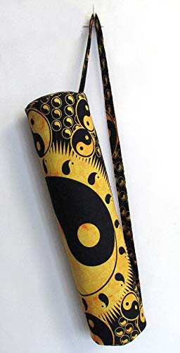 Indian Craft Yoga Mat Carrier Bag w/Shoulder Strap - Image 3