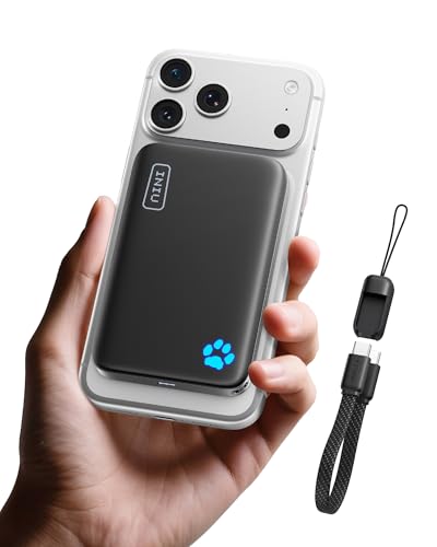 INIU para MagSafe Qi2.2 25W Power Bank, Compacto 10000mAh Bateria Portatil