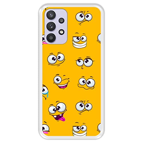 Hapdey Custodia trasparente per Samsung Galaxy A32...